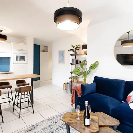 C16 - 2 Bdr Rue Antibes 4 Min Palais Festivals - Ac & Terrace Lägenhet *